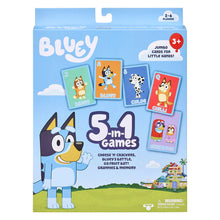 Load image into Gallery viewer, Bluey 5-in-1 Card Game
