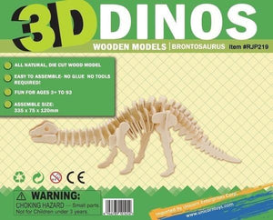 3D Dinosaur Puzzle