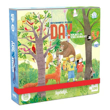 Load image into Gallery viewer, Night &amp; Day Reversible Puzzle 100pc

