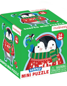 Winter Penguin Mini Puzzle