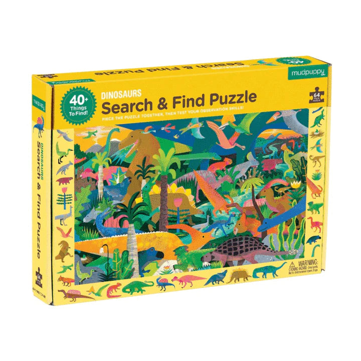 Search & Find Dinosaurs Puzzle